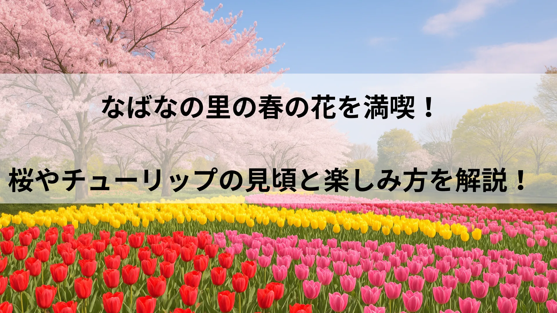 なばなの里 春 花
